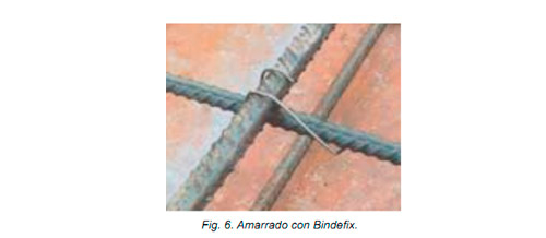 Amarrado con Bindefix - Aceros Arequipa
