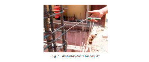 Amarrado con Birichoque - Aceros Arequipa