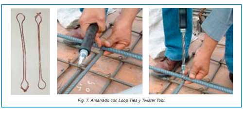 Amarrado con Loop Ties y Twister Tool - Aceros Arequipa