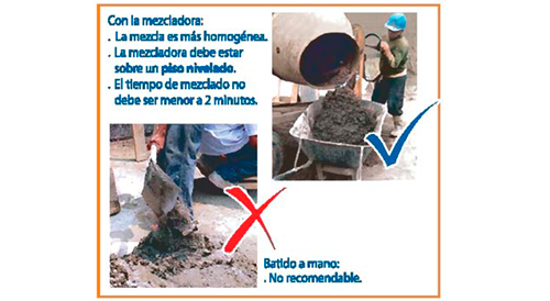 Forma de preparar el concreto - ACEROS AREQUIPA