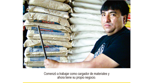 Comenzó a trabajar como cargador de materiales y ahora tiene su propio negocio - ACEROS AREQUIPA