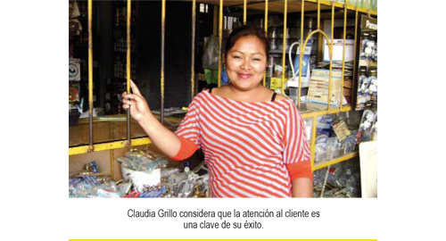 Claudia Grillo,Ferretería depósito La Económica de Carabayllo- Lima - Aceros Arequipa