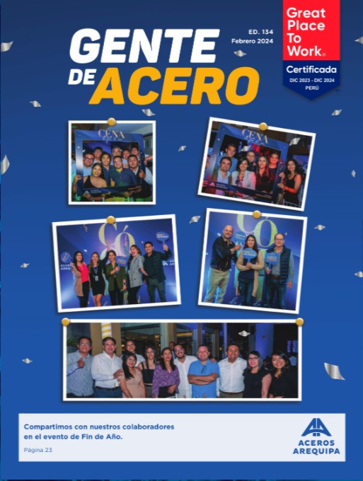 Revista Gente de Acero 134 - Políticas Aceros Arequipa
