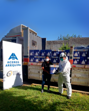 Aceros Arequipa dona 100 mil dólares para la adquisición de respiradores artificiales para combatir el Covid-19