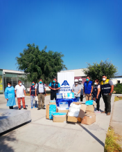 Aceros Arequipa dona implementos de bioseguridad al Hospital San Juan de Dios de Pisco